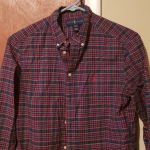 Long sleeve polo shirt